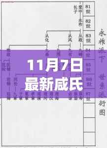 最新咸氏族谱编纂指南,从入门到进阶(11月7日版)