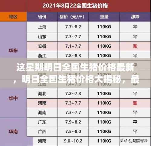 明日全国生猪价格最新动态,行情分析与预测揭秘