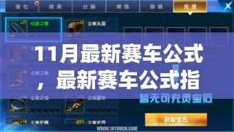 最新赛车公式指南,从入门到进阶的详细步骤(11月更新)