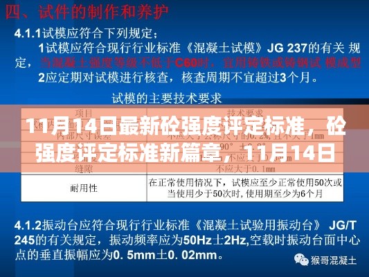 11月14日最新砼强度评定标准解读与影响,开启新篇章