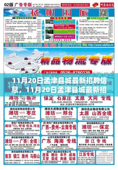 11月20日孟津县城最新招聘信息,就业机遇与挑战一览