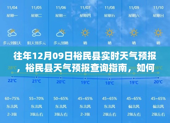 裕民县天气预报查询指南,往年12月09日天气预报回顾与获取方式