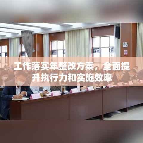 工作落实年整改方案,全面提升执行力和实施效率
