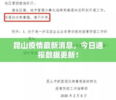 昆山疫情最新消息,今日通报数据更新!