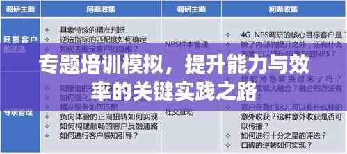 专题培训模拟,提升能力与效率的关键实践之路