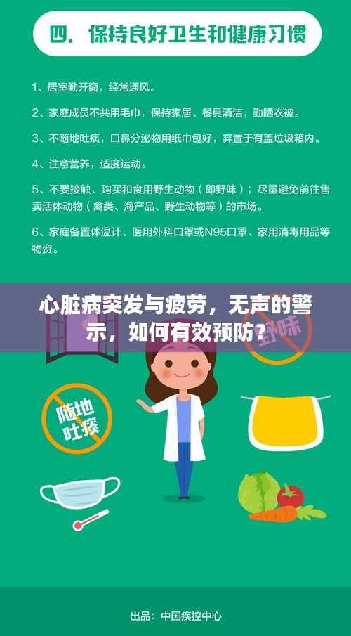 心脏病突发与疲劳,无声的警示,如何有效预防?
